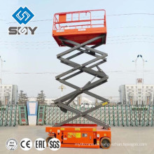 Plataforma hidráulica eléctrica de la elevación de tijera, marca famosa de China.